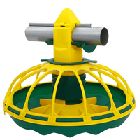 Automatic 15/16 Grids Feeder Pan Chicken Boriler Feeder Pan Poultry Farm Feeding Line for Chicken House