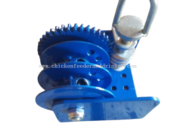 Poultry Farm Feeding Winch System Manual Hand Winch for Hand Winch of The Lifter Automatic Drinking Line LML-25