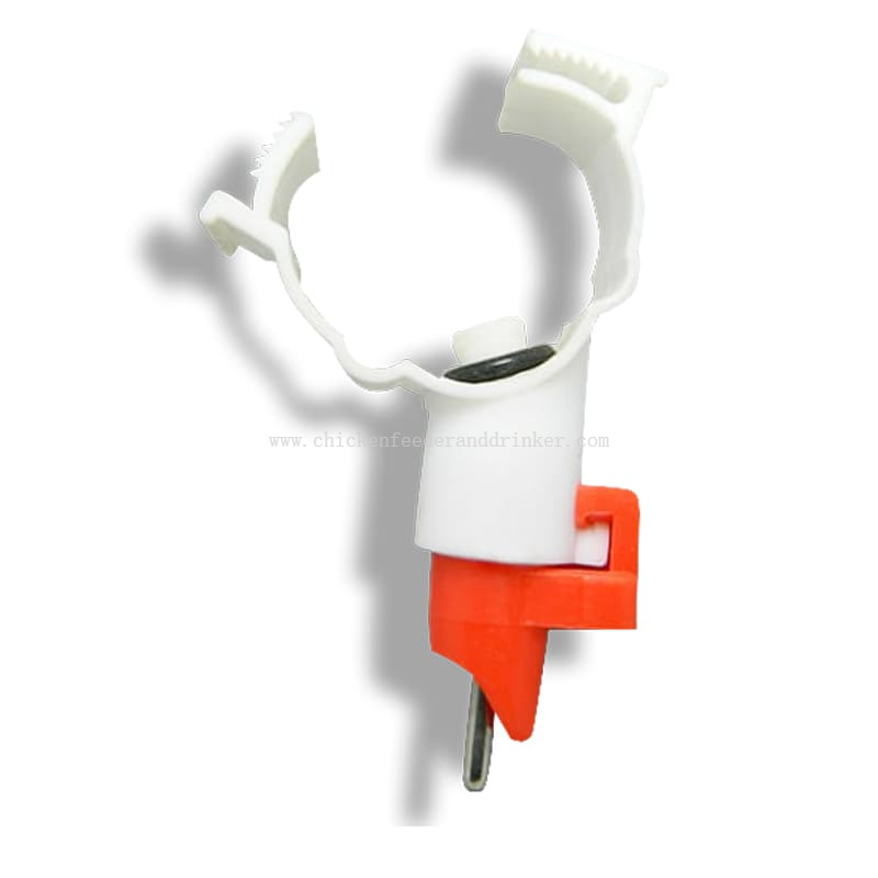 Automatic Duck Nipple Drinker For Poultry Animal Husbandry Equipment Water Nipple Drinker With Clips Duck Nipple Drinker