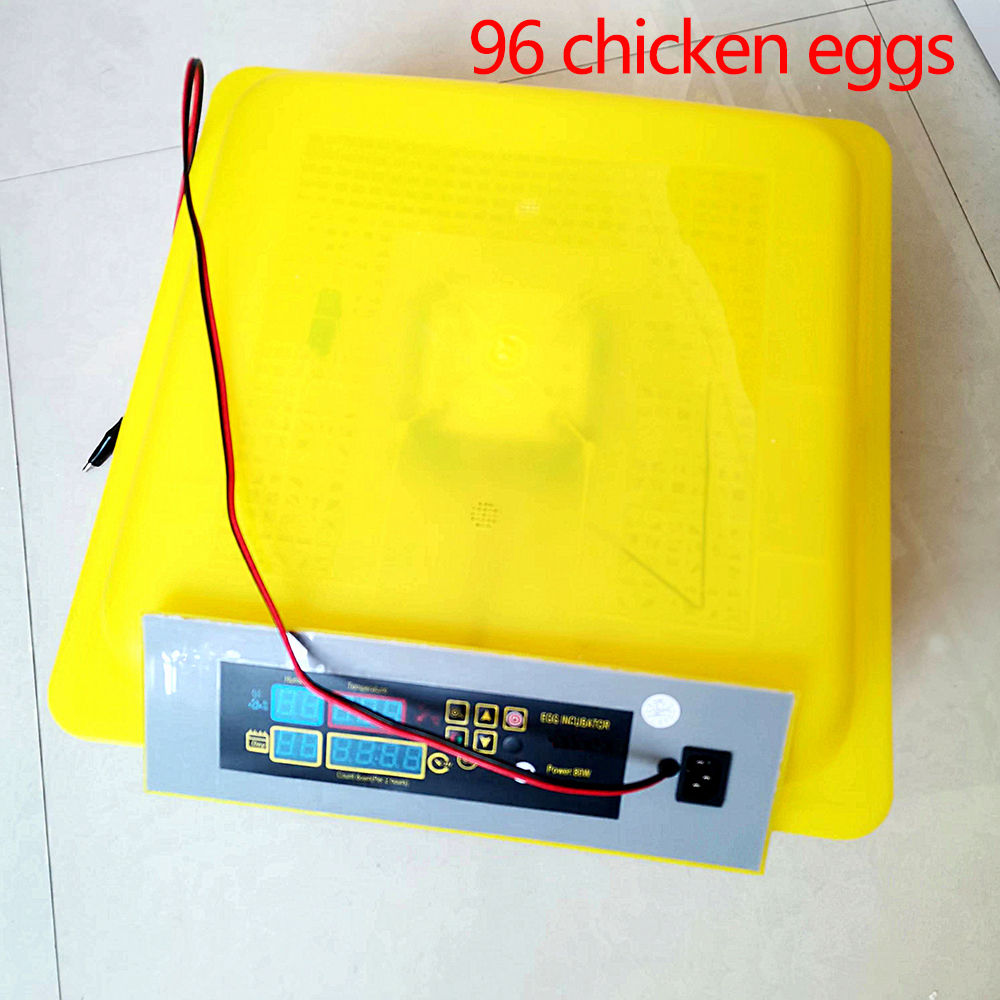 Fully Automatic Chicken Egg Incubators Mini Hatching Eggs Machine for 96 Home Egg Incubators