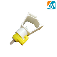 Chicken Water Drinker with Bracket for Poultry House 22mm Squared Tube Drinking for Chikcen Bird Farm LM-43