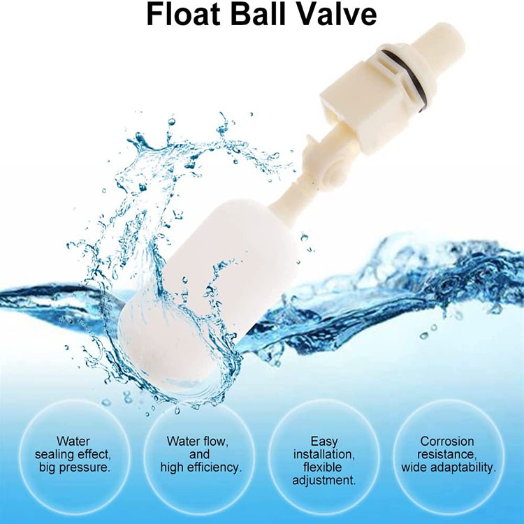 Miniature Plastic Floating Ball Valve Thread for Small Water Tank,water Dispenser, Water Purifier LML-31-32