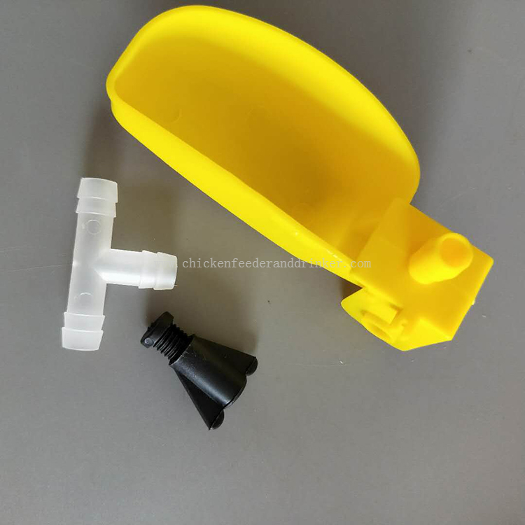 Automatic Chicken Waterer Drinking Cup Poultry Nipple Drinkers Pigeon Quail Drinking Bowl for Water Tube LMB-08