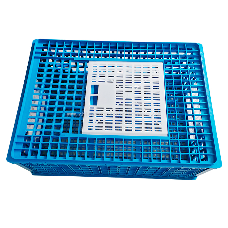 Chicken Transport Cage Poultry Farms Transport Boxes Plastic Broiler Chicken Transport Cage Adult Chicken Transfer Crate LM-96